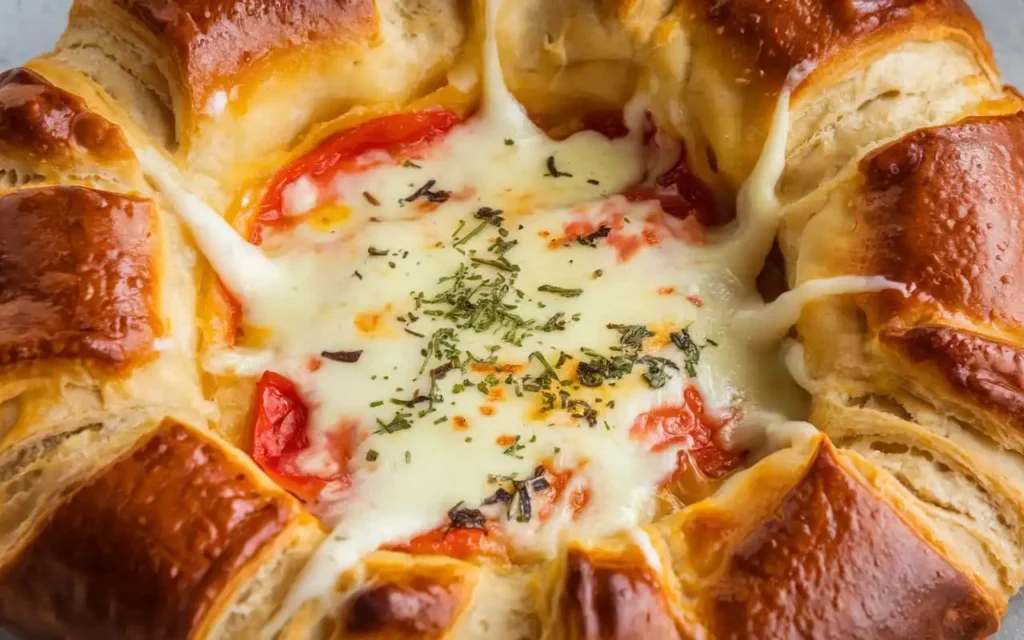 Zubereitung von Pizzabrötchen Rezept in der Küche