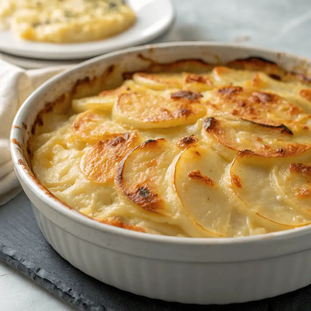 Kartoffelgratin Thermomix Zubereitung - frische Zutaten