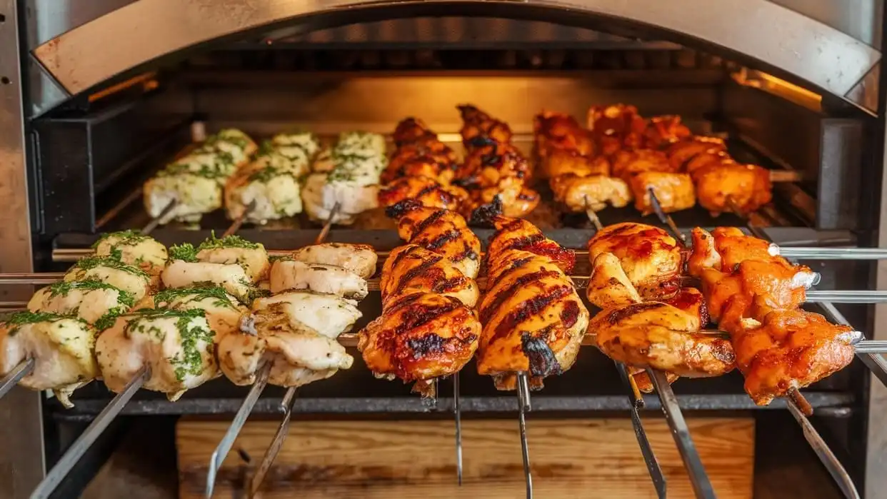 Pollo Fino Backofen knusprig, goldbraun und knusprig aus dem Ofen